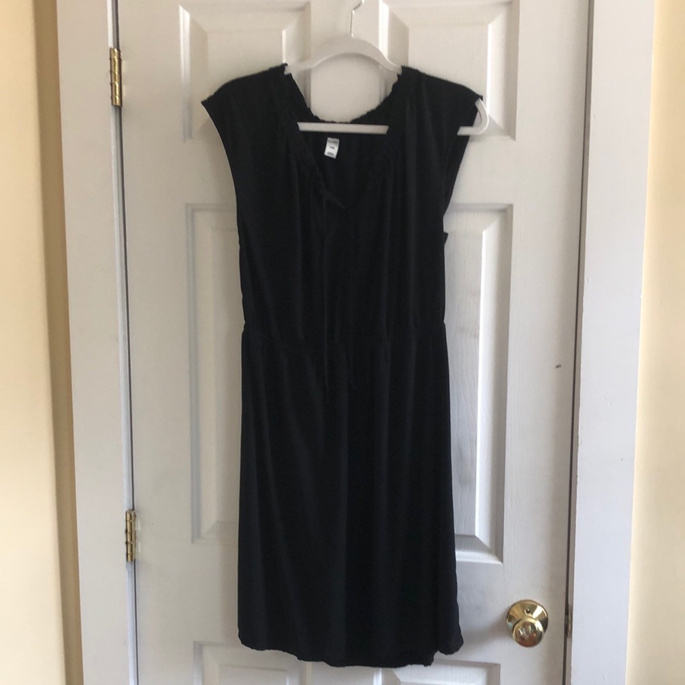 Black Button Down Dress